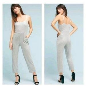 NWT Anthropologie Sequin Jumpsuit